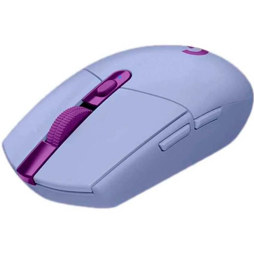 Mouse Logitech G305 Inalambrico 12000 Dpi Lila